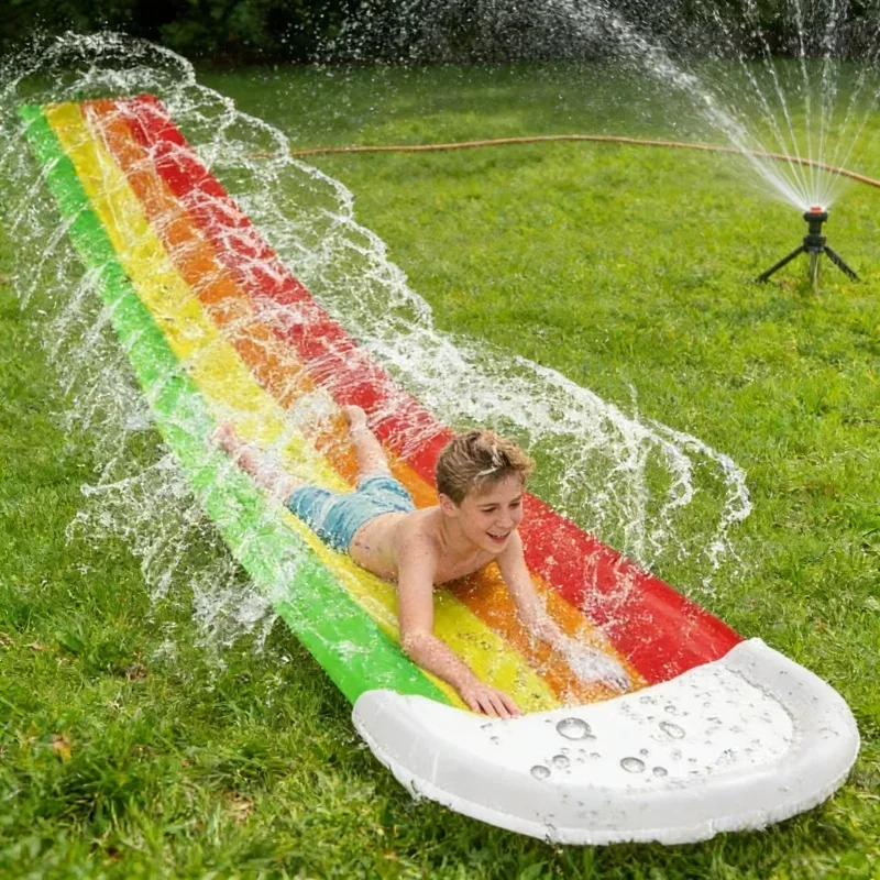 Summer Outdoor Inflatable Water Toys Water Slide Pools Backyard Game Center For Adults Children Kids Holiday Party Gift Supplies