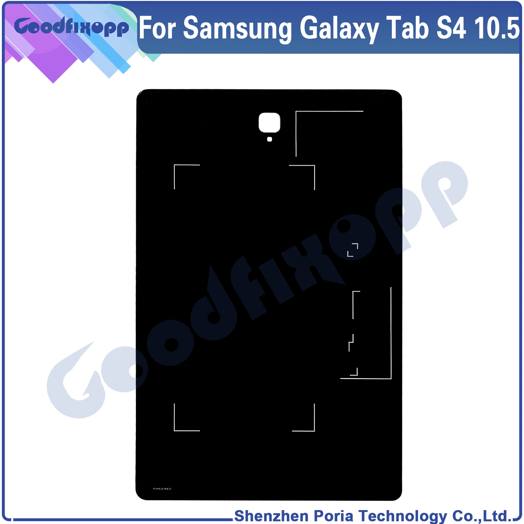 10.5 inch Cover For Samsung Galaxy Tab S4 10.5 SM-T830 SM-T835 T830 T835 Back Battery Cover Door Housing Case Rear Cover Replace