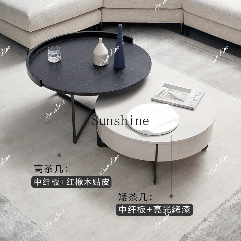 

Household small apartment Italian storage living room furniture combinationYY