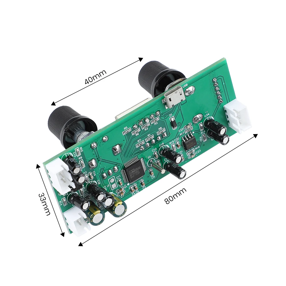 AIYIMA Audio Board DSP Digital Reverberation Karaoke Singing Reverberation Board KTV Mixer Effector Anti-Whistling Module