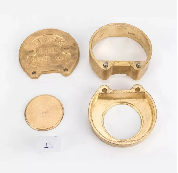 Dental Copper Zinc Alloy Flask, 1Pc Plaster Non-Stick Denture Flask for Compression Acrylic Processing