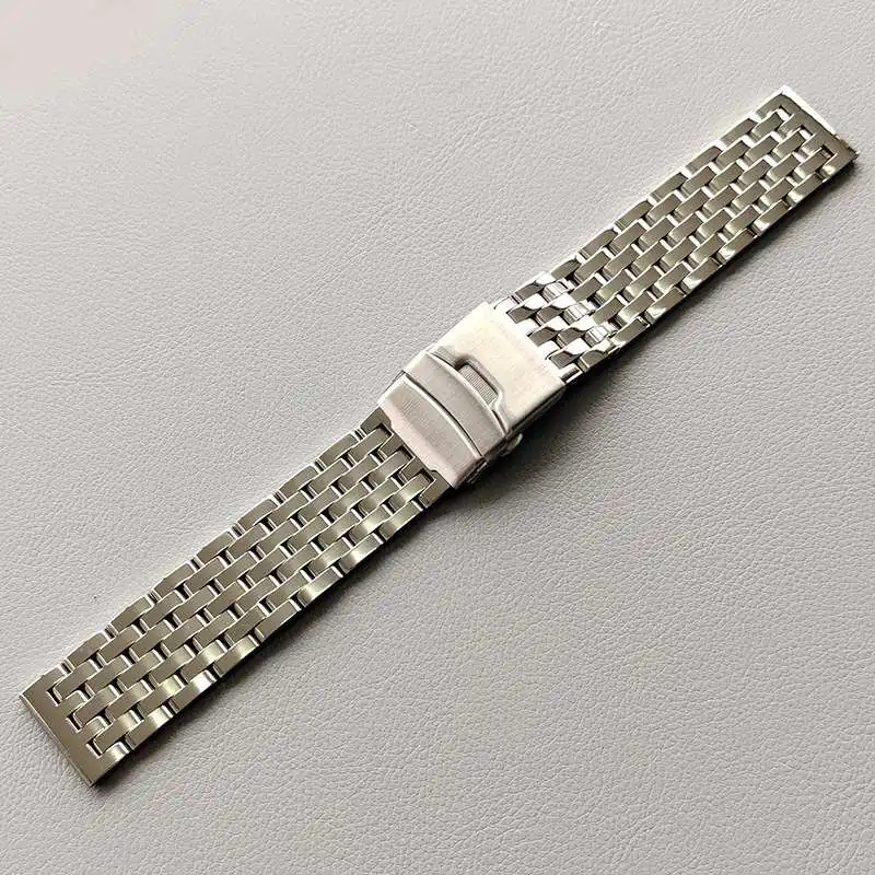 20mm 22mm stainless steel Jubilee Straight End Watch Band Strap Bracelet Fit For SEIKO TISSOT CASIO OMEGA TIMEX Universary Watch