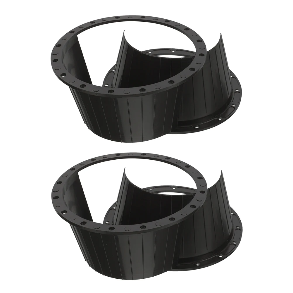

4pcs Waterproof Speaker Gasket Car Door Adapter Spacer Universal Fit Vehicle Mounting Ring Dustproof Durable Motorcycle