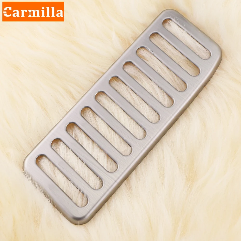 Stainless Steel Car Footrest Pedal Cover Auto Foot Rest Pedals for Ford Mustang 2015 2016 2017 2018 2019 2020 2021