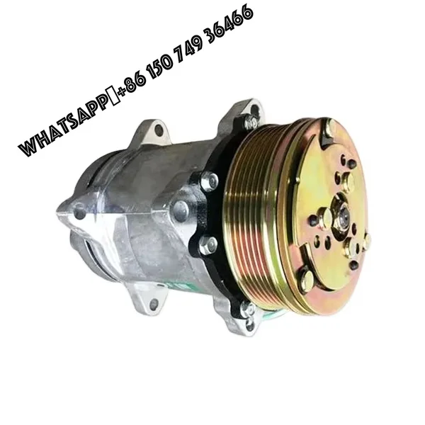 

WG1500139008 Truck Engine Spare Parts for SINOTRUK Howo 371 Air Conditioner AC Compressor