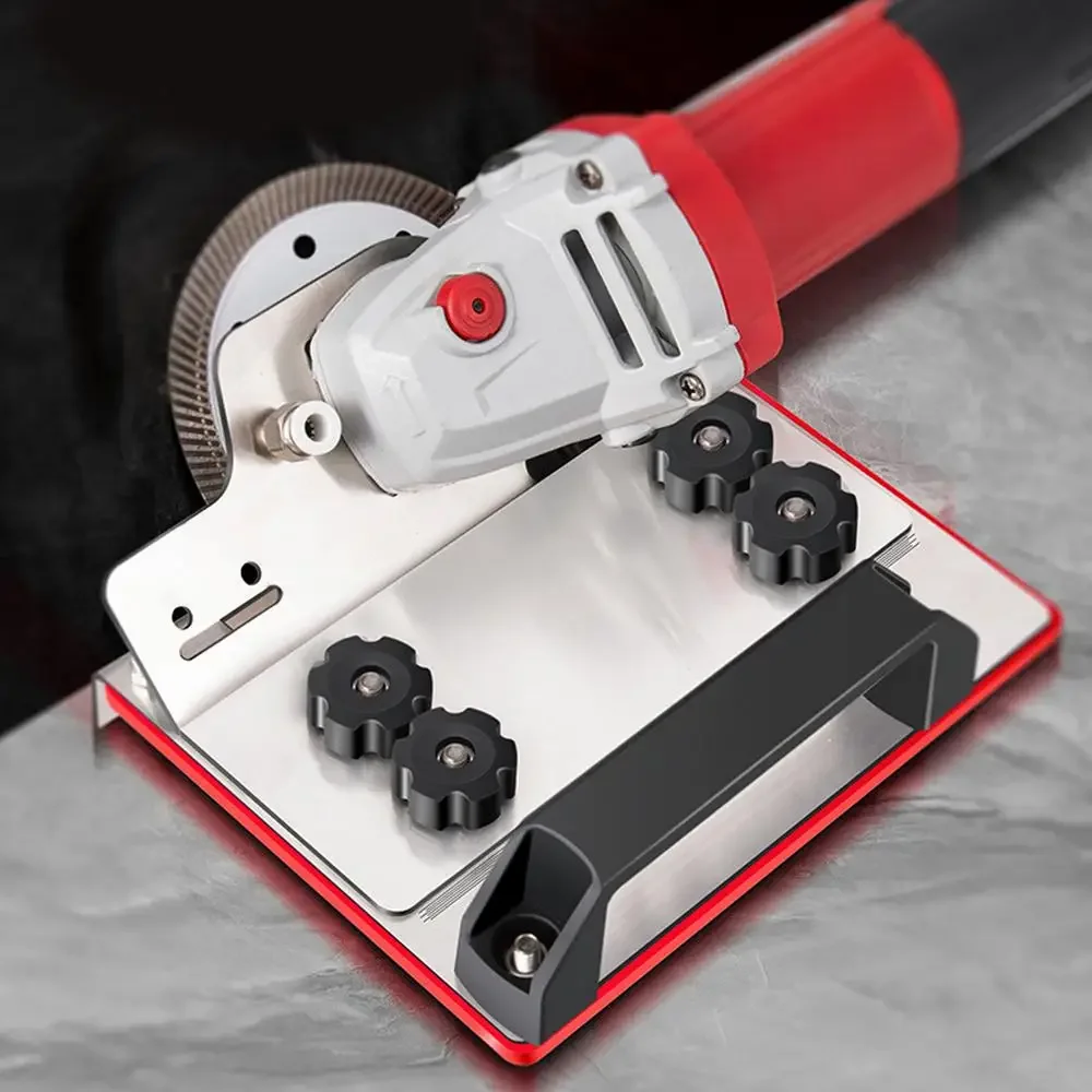 45° Angle Tile Chamfering Tool Angle Grinder Stand, Tile 45 Degree Chamfer Cutting for Cutting for Cutting Tile Ceramic Stone