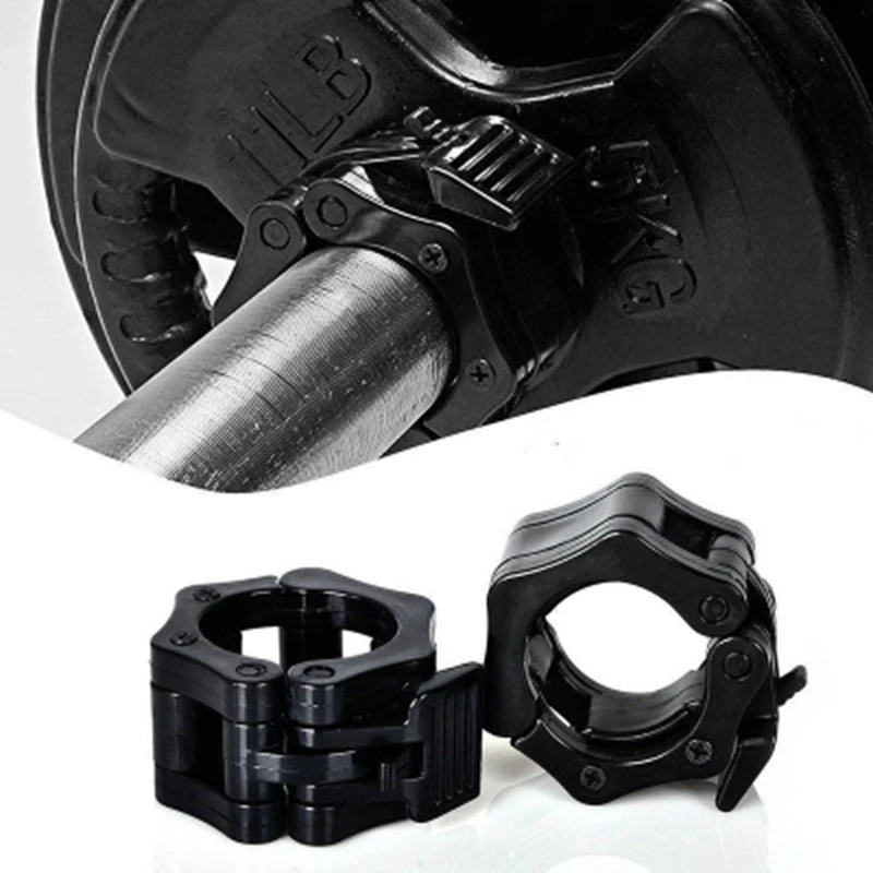 25mm 28mm 30mm Spinlock Collars Barbell Collar Lock Dumbell Clips Clamp Weight Lifting Bar Gym Dumbbell Fitness Body Building