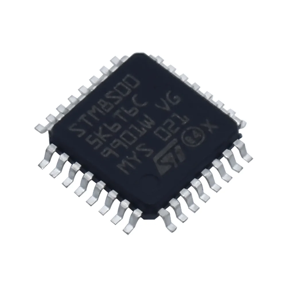 STM8S005K6T6 STM8S005K6T6C LQFP32 New original IC chip Value line, 16 MHz STM8S 8-bit MCU, 32 Kbytes Flash