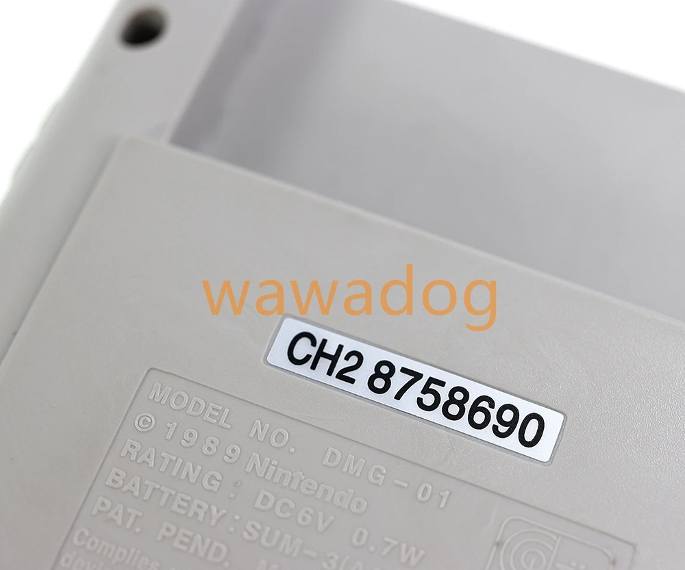 30pcs Back Label Serial Number Sticker for GB GBC GBP Universal DMG