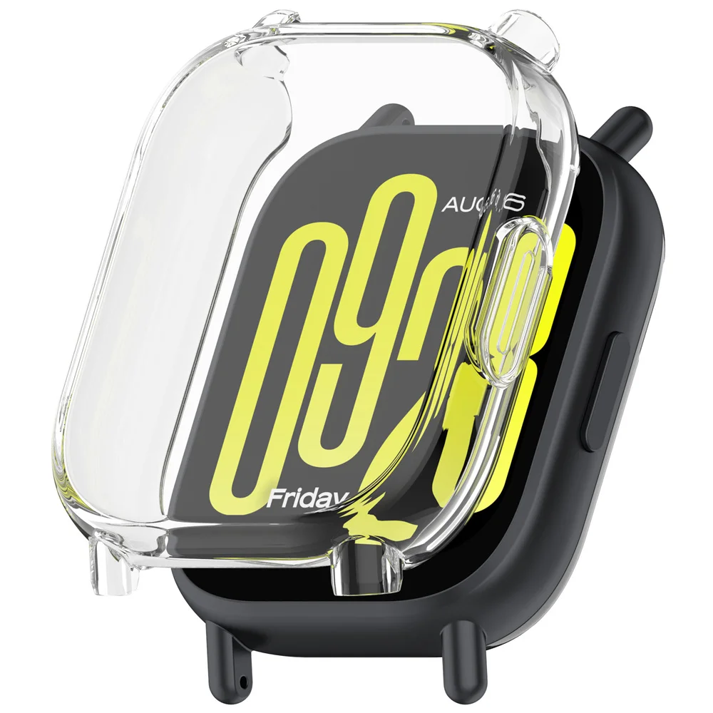 واقي شاشة لساعة Xiaomi Redmi Watch 5 Active حافظة من البولي يوريثان الحراري غطاء حماية ناعم من جميع أنحاء Redmi Watch 4 ملحقات حافظة