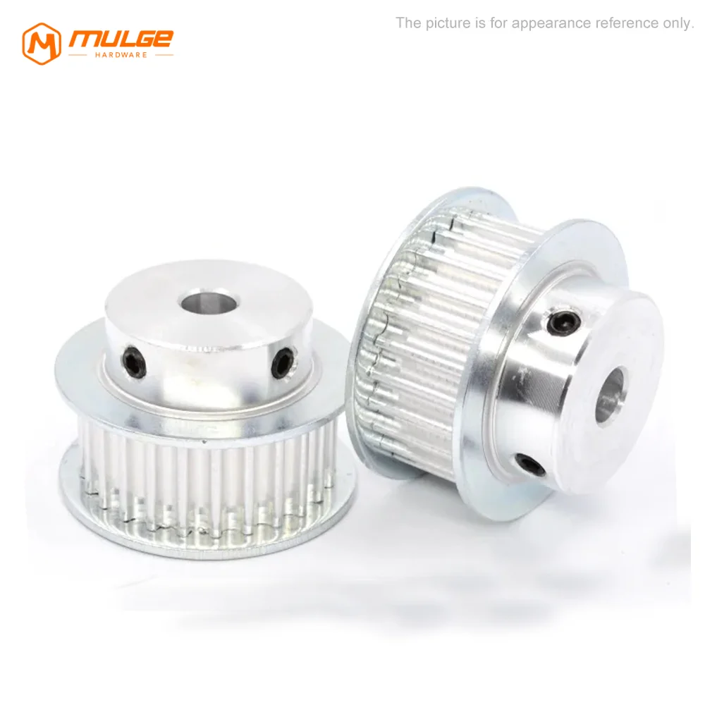 HTD5M Timing Pulley 20T/22Teeth BF Type Bore 5/6/6.35/8/10/12/12.7-20mm Belt Width10/15/20/25mm 3D printed parts 5GT