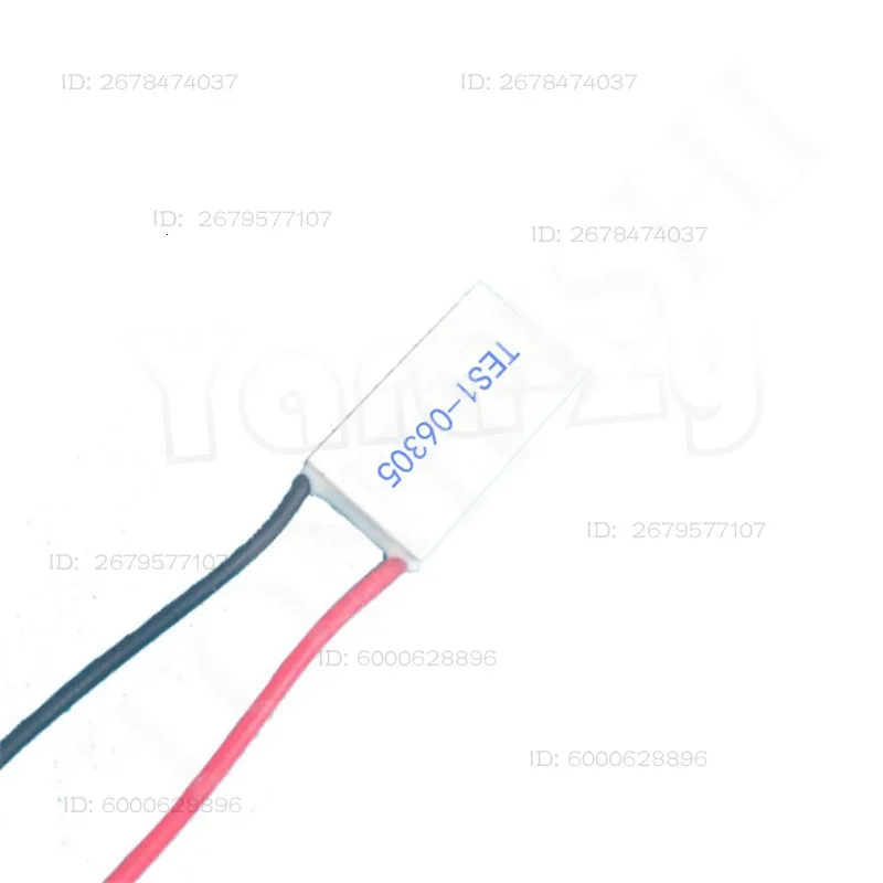 10pcs Refrigeration sheet 15*30mm 6V5A cold 21W semiconductor cooling film TES1-06305