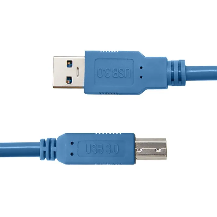Qoltec USB 3.0-kabel voor printer A mannelijk | B mannelijk | 1m