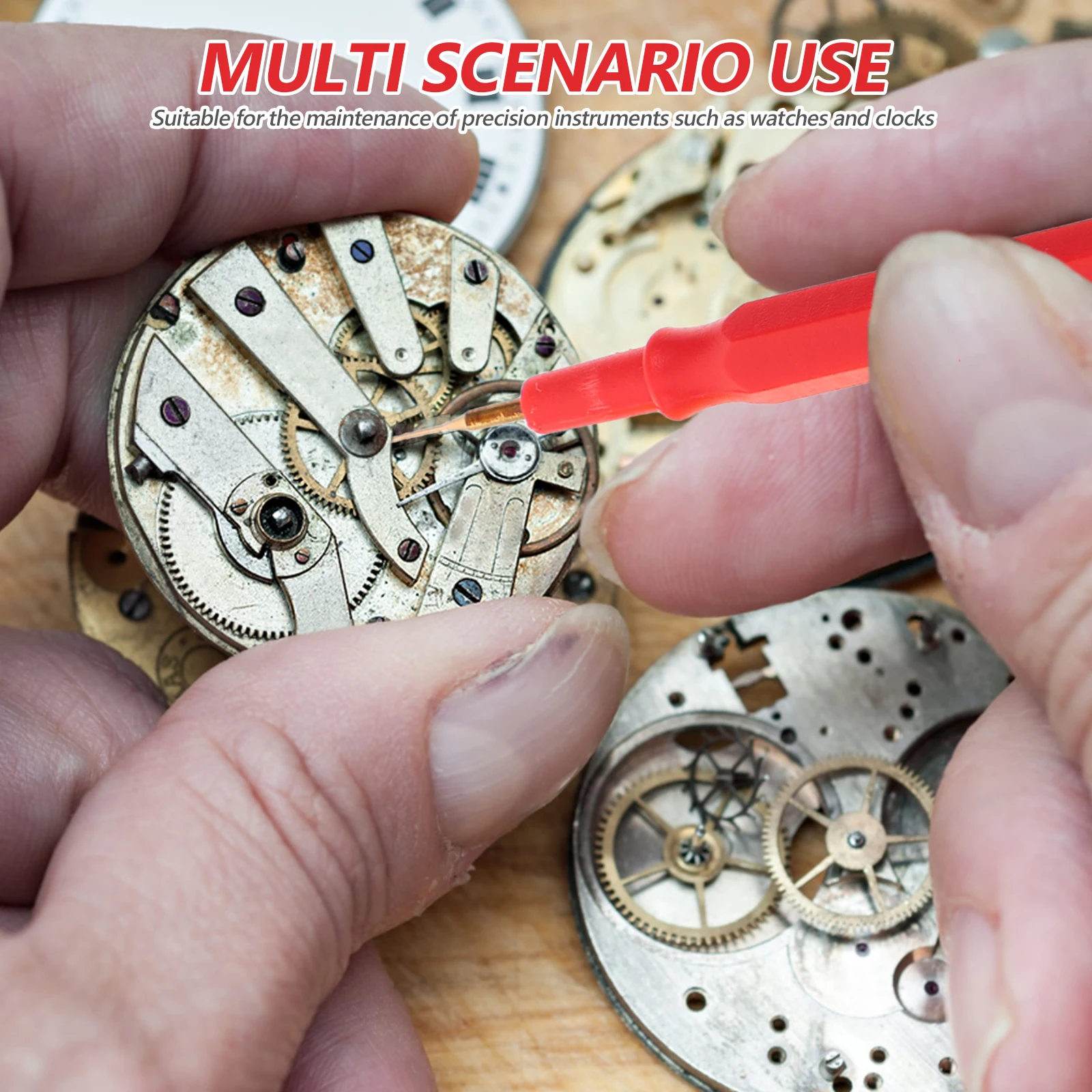 

Watch Repair Tool Set Lubrication Needle Oiler Pen Lubricant Portable Repairing Professional Kit Cleaning Suite