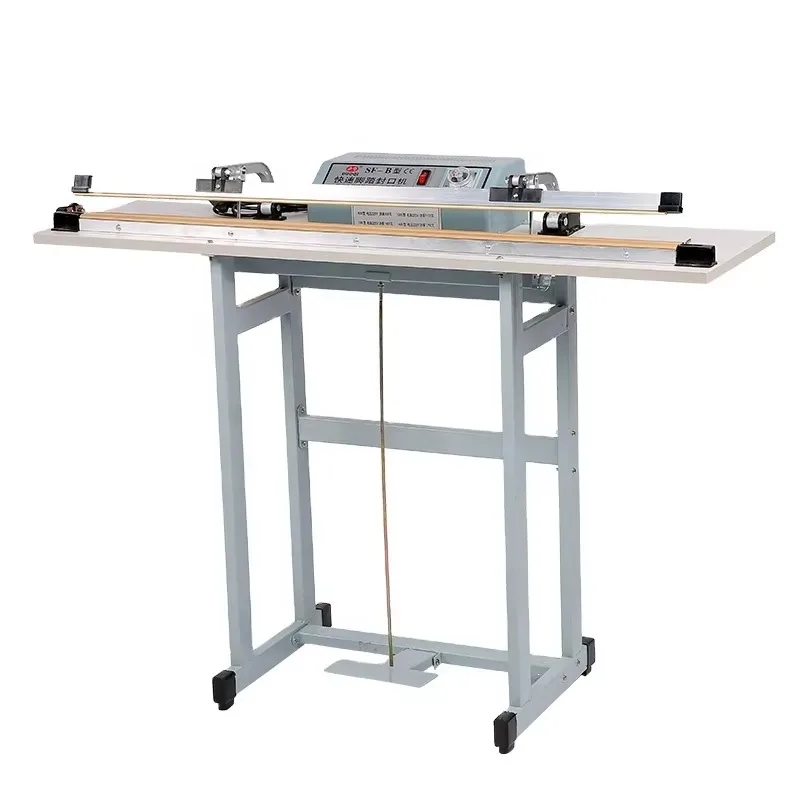 40 inch 1000mm large size packaging bag sealing machine with direct heating pedal sealing machine