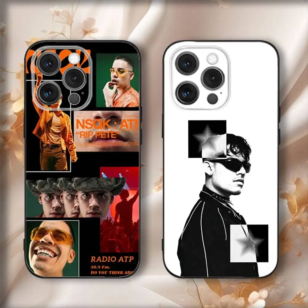 

Singer N-Nsqks Phone Case For iPhone16,15,14,13,12,11,Pro,Max,Plus,X,XS,SE4,E,Mini,Soft Black Case