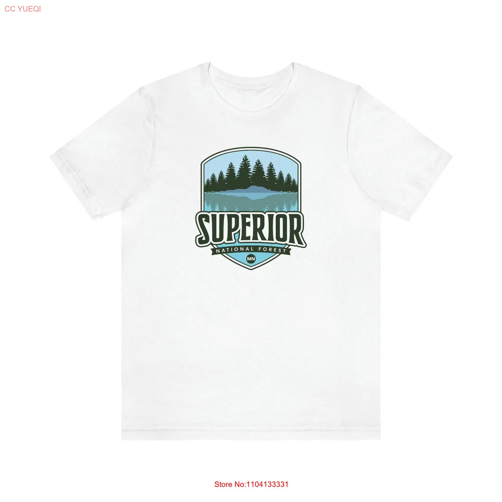 Superior National Forest Minnesota T Shirt long or short sleeves