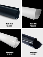 1PCS PVC Handmade Board DIY Special Matte Black and White 0.3mm-2.0mm Plastic Sheet Model Enthusiast Model Tool