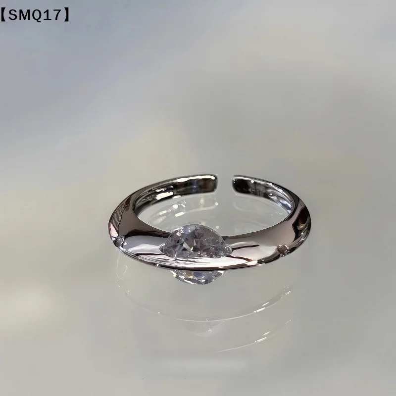 Fashion Zircon Planet Open Ring For Women Men Lover Y2K Party Jewelry Gift Accessories【SMQ】