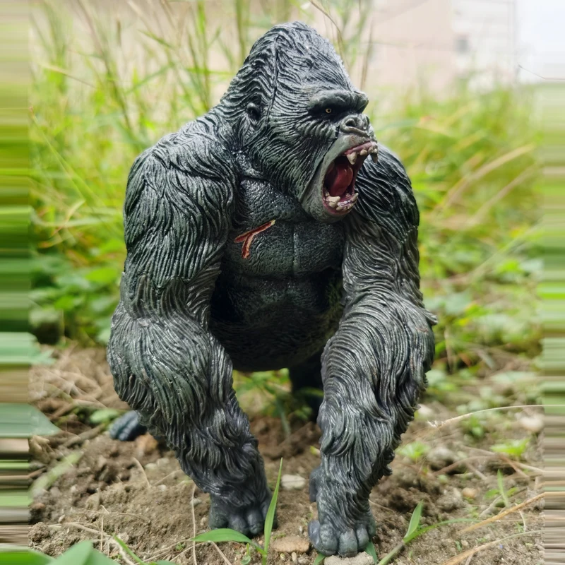 إندومينوس ريكس إندورابتور كينغ كونغ عمل أرقام وحشية فيلوسيرابتور ديناصور تمثال نماذج للحيوانات لعبة الديكور المقتني #2