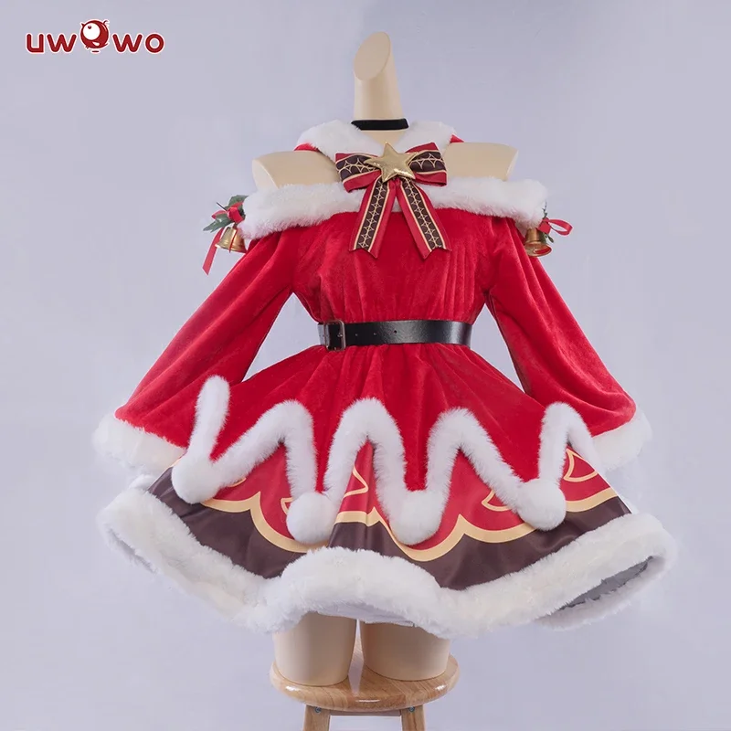 IN STOCK UWOWO Barbara Cosplay Genshin Impact Fanart Cosplay Game Halloween Christmas New Year Women Outfits