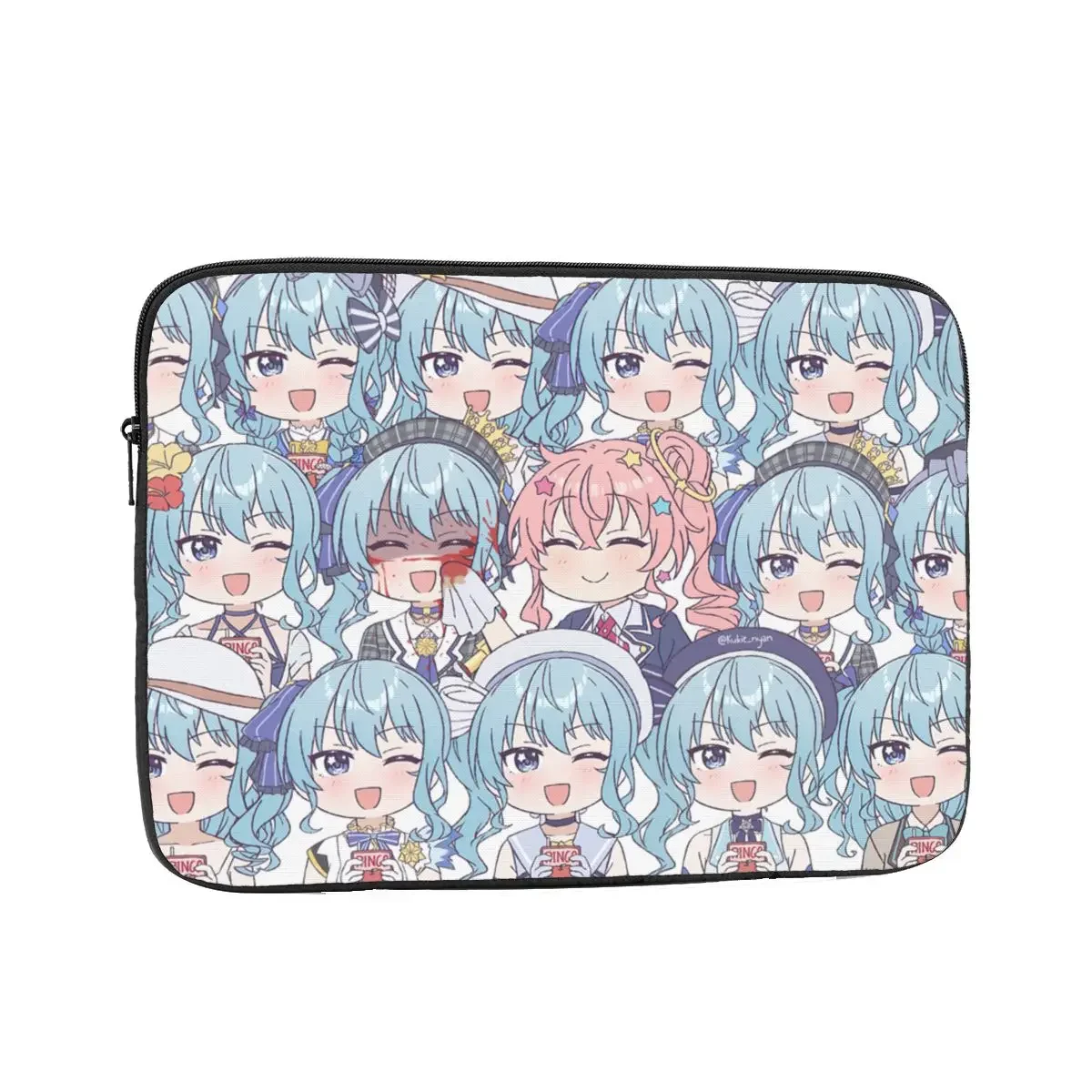 

Laptop Liner Sleeve 12" 13" 15" 17" Notebook Bag Case Hoshimachi Suisei Hololive Tablet Shockproof Case