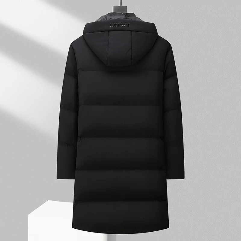 New Arrival Fahsion Suepr Large Winter Men's Painted Thick Long Oversized Down Jacket Plus Size 3XL 4XL 5XL 6XL 7XL 8XL 9XL