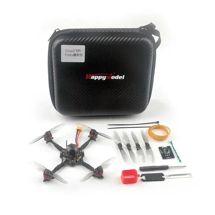 

HappyModel Crux3 1-2S 3-дюймовая зубочистка Quad X12 FRSKY AIO Caddx Ant 1200TVL EX1202.5 KV6400