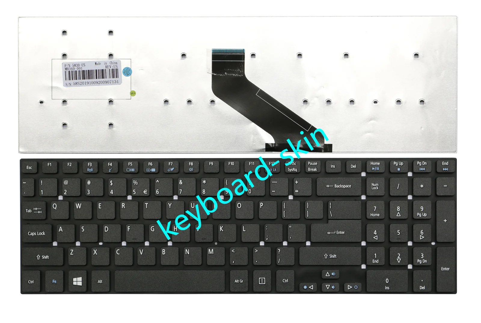 New US Keyboard for Acer ES1-731G,E1-522G,E1-530G,E1-532G,E1-570G,E1-572G,E1-731,E1-771,E5-511G,E5-551G,E5-571G,E5-572,E5-721
