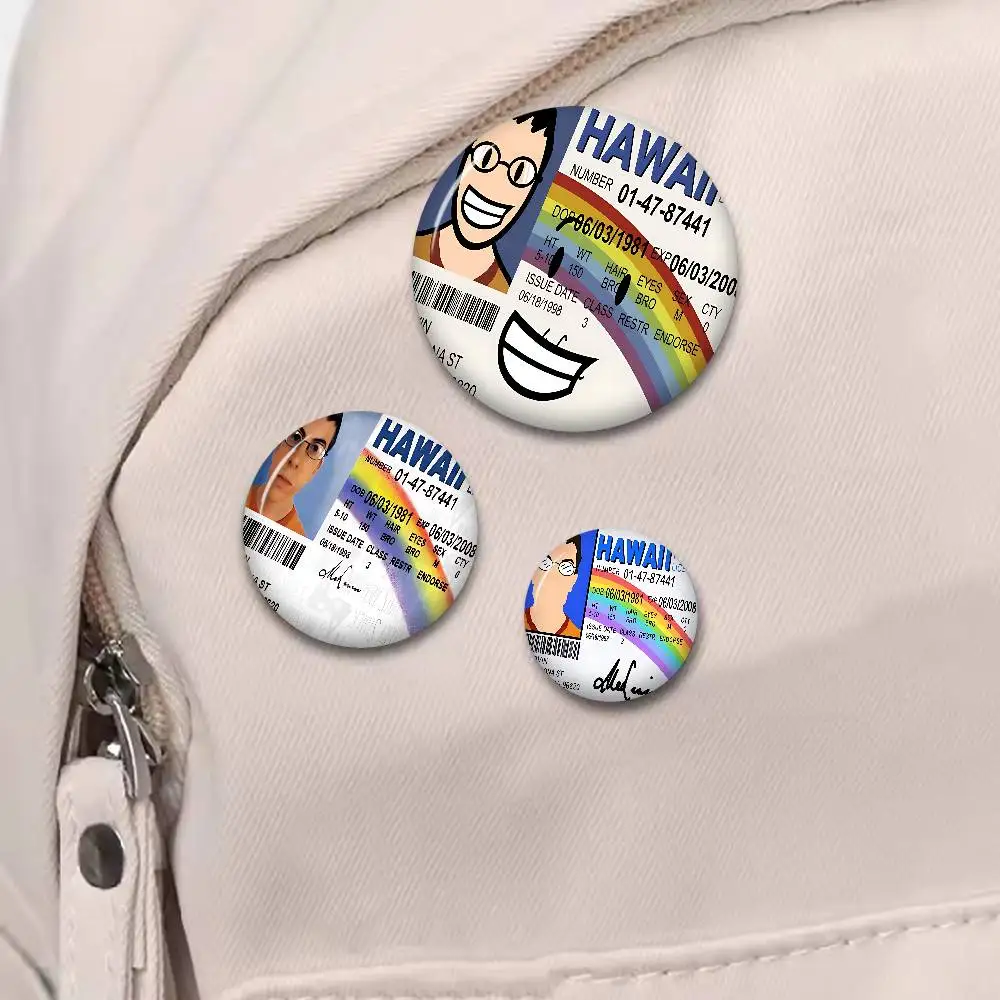 Mclovin Movie Superbad Fashion Tinplate Soft Button Pin Brooch Metal Badge Custom Jewelry Accessories Hat Bag Lapel