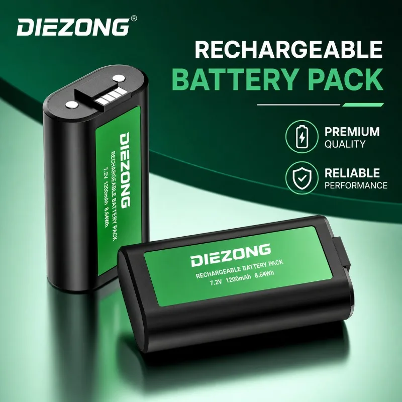 3.7V 1100mah For Xbox controller battery is suitable for Xbox One/ One S/X/ Series S/X with Type-c dual interface charging