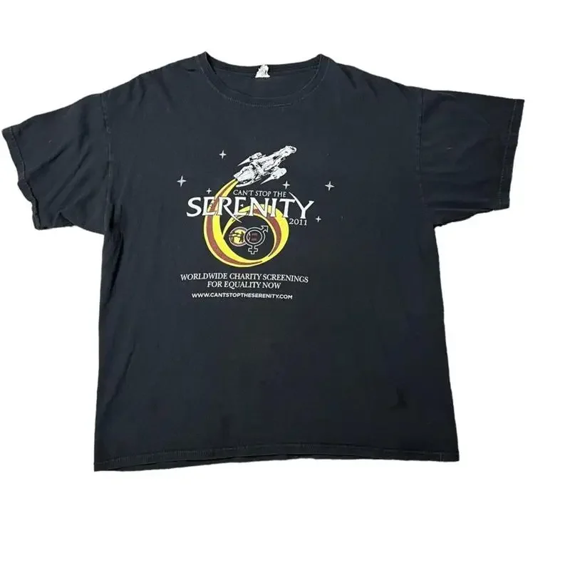 Firefly serenity tee equality now T Shirt Size XL