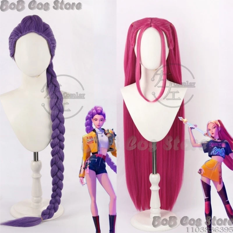 

Rumi Mira Wig K-Pop Demon Anime Hunters Cosplay Idol Hair Stage Outfit Halloween Party Girl Group Women Fashion Hair Comic Con