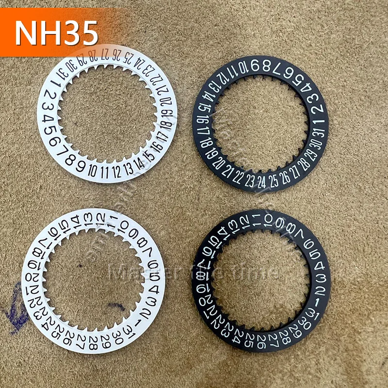 New NH34-NH35 Watch Movement Calendar Disk - Clock Parts Accessory for Watch Repair And Modification