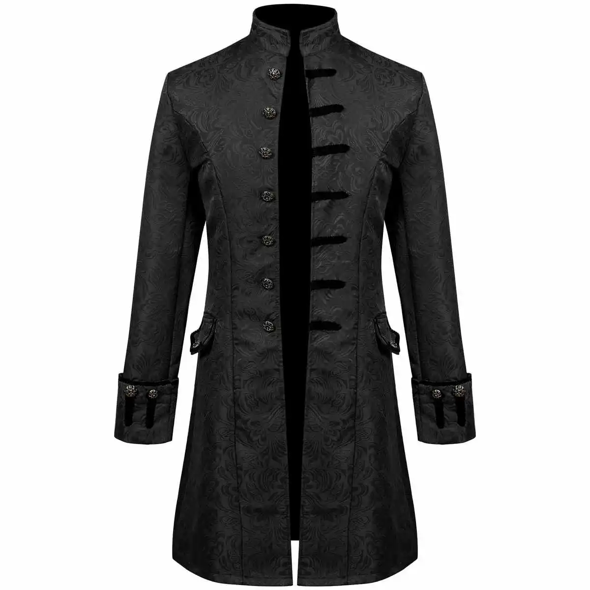 

Средневековое мужское пальто для танцев, костюм на Хэллоуин, традиционная китайская сценическая одежда, материал из полиэстера