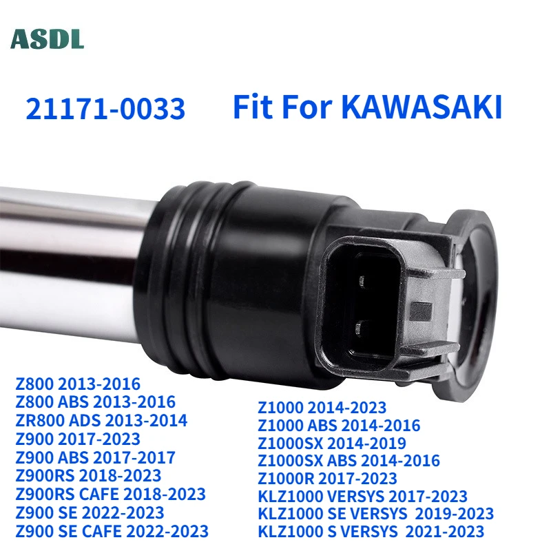 

Motorcycle Ignition Coil Spark Plug Caps 21171-0033 For Kawasaki Z800 ZR800 Z900 Z900 RS SE Z1000 Z1000 SX R KLZ1000 VERSY/S