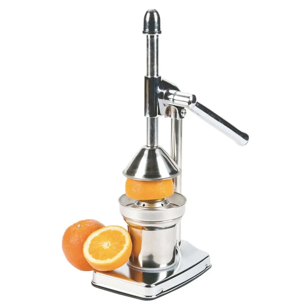 Light Weight Manual Stainless Steel Citrus and Lemon Press, Heavy Duty Orange Citrus Crusher Machine, Home Kitchen Helper