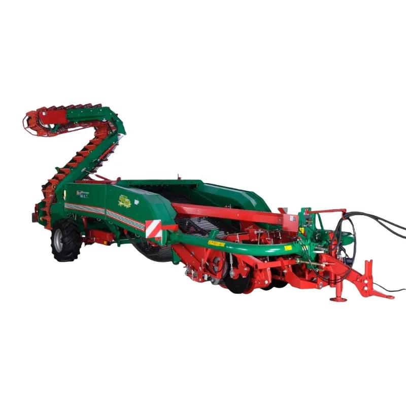 Easy and comfortable operation Automatic 2 ridges 4 rows potato sweet potato picker potato combine harvester