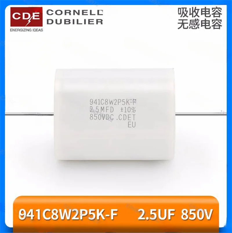 New original 941C12P1K-F 0.1UF 1200V. 1MFD 1200VDC non-inductive absorption capacitor