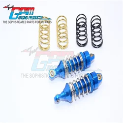 GPM ALLOY FRONT/REAR ADJUSTABLE SPRING DAMPER-1PR SET FOR TRAXXAS 1/16 MINI E-REVO MINI SLASH  MINI SUMMIT Upgrade