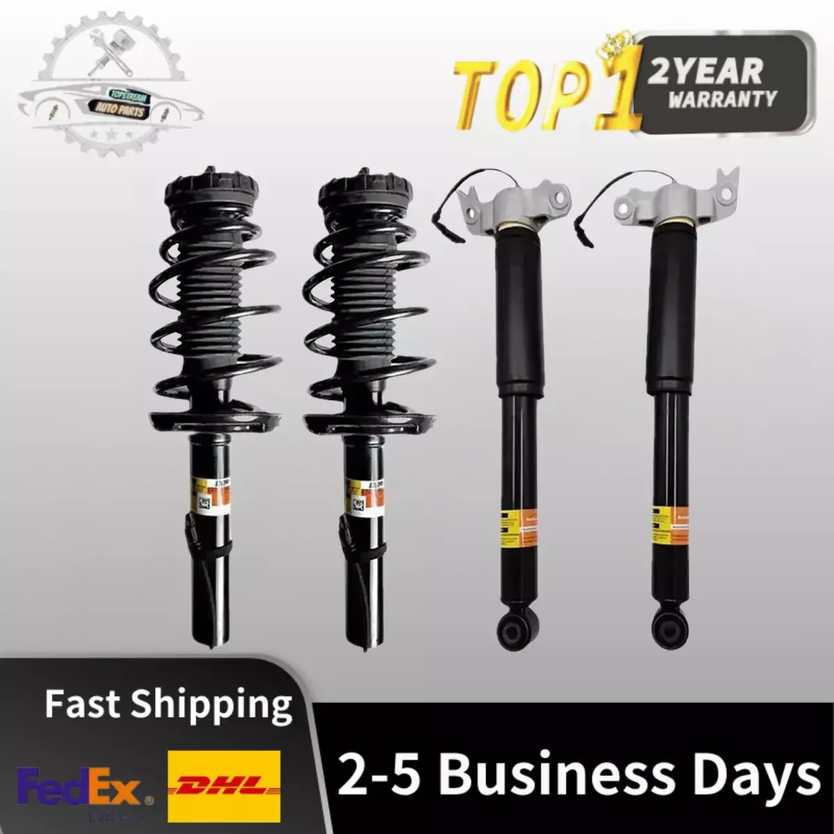 

4Pcs Fit Cadillac XTS 13-19 Front Rear Shock Struts Assembly MagneRide 23457037