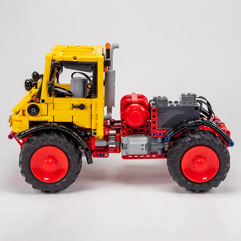 1134 قطعة MOC-241304 Werner Uniknick الغابات شاحنة مدينة سيارة التقنية نموذج مركبة اللبنات الطوب الإبداعي الصبي لعبة هدية #4
