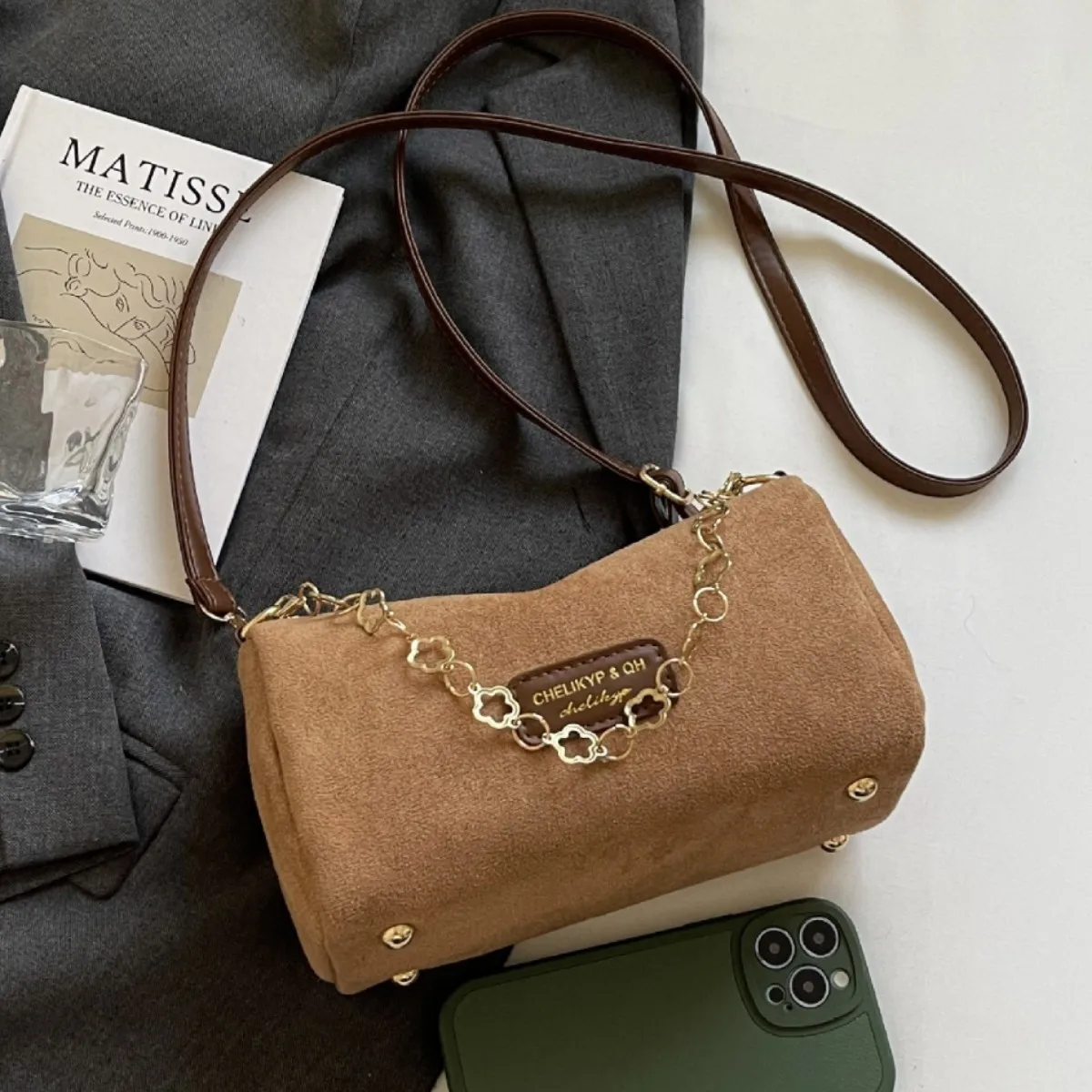 

​2025 Women's Anti-Theft Crossbody Bag Large Capacity Soft Touch Nylon Messenger Purse Casual Multi-Pocket Secure Bag​