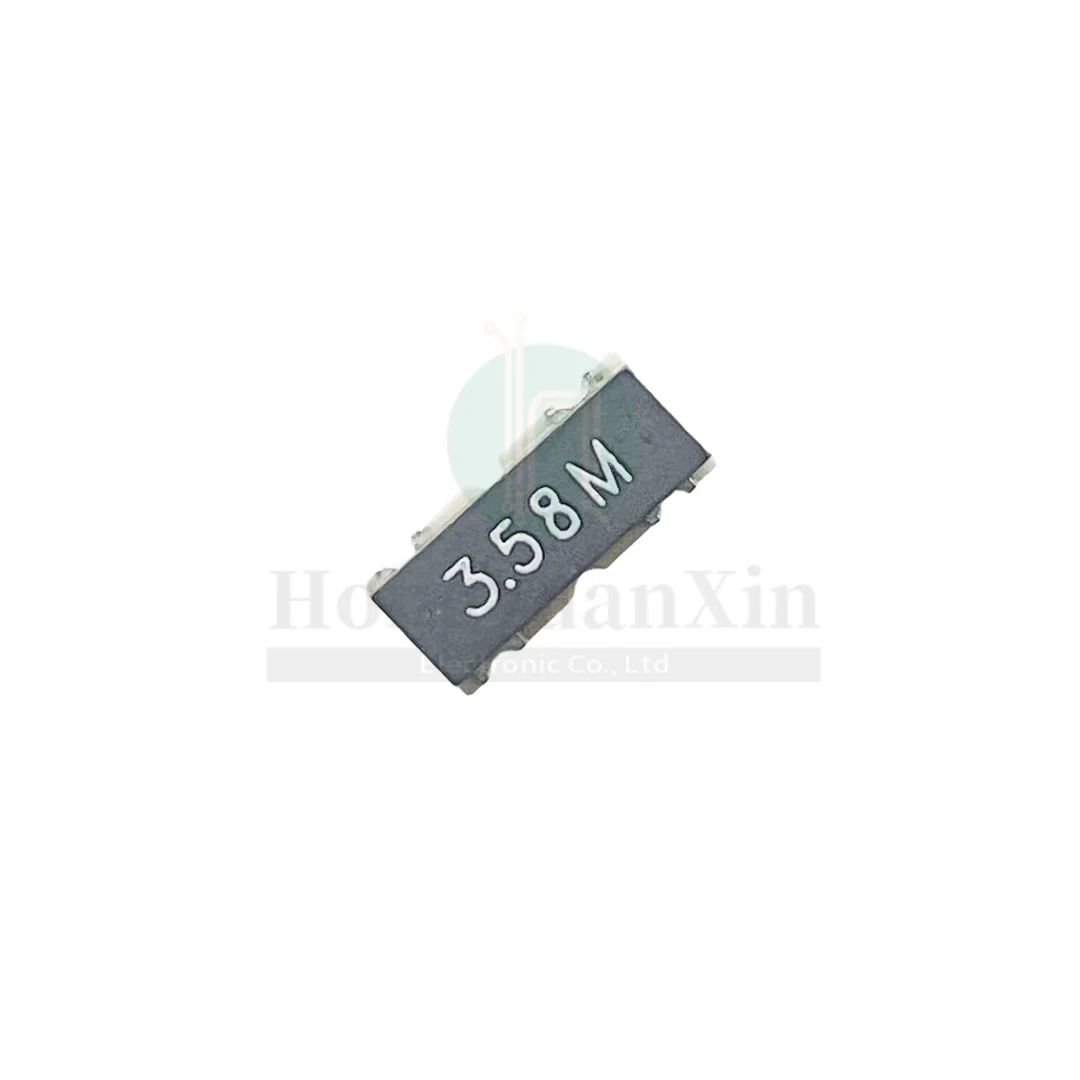 50PCS/new 3.58M patch passive ceramic crystal oscillator ZTACC3M58 ceramic oscillator 3*7 3.58MHZ two legs