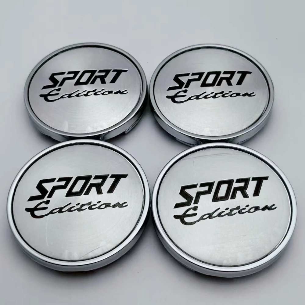 ตราสัญลักษณ์โลโก้รุ่น Sport Edition 4 ชิ้น ขนาด 63 มม. (59 มม. ภายใน) ฝาครอบดุมล้อรถยนต์สำหรับล้อ HRE ฝาครอบดุมล้อ ฝาครอบล้อ  อะไหล่รถยนต์