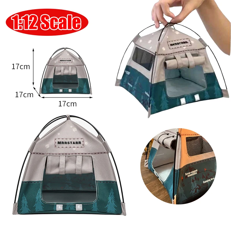 

1:12 весы, модель солдата для кемпинга, маленькая палатка, подвижные куклы, декоративные миниатюрные аксессуары для сцены, реквизит для фотосъемки, игрушка в подарок