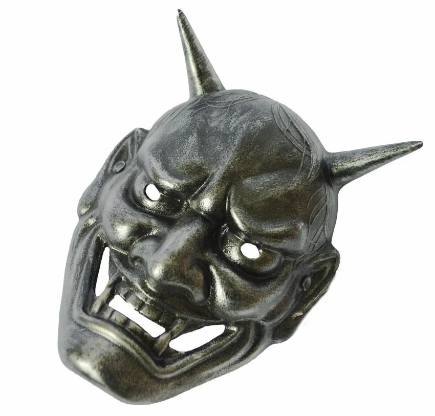Funny Cosplay Chinese Ghost Head Bonjour Mask Horror Ghost Face Mask Resin Cosplay Halloween Party Props