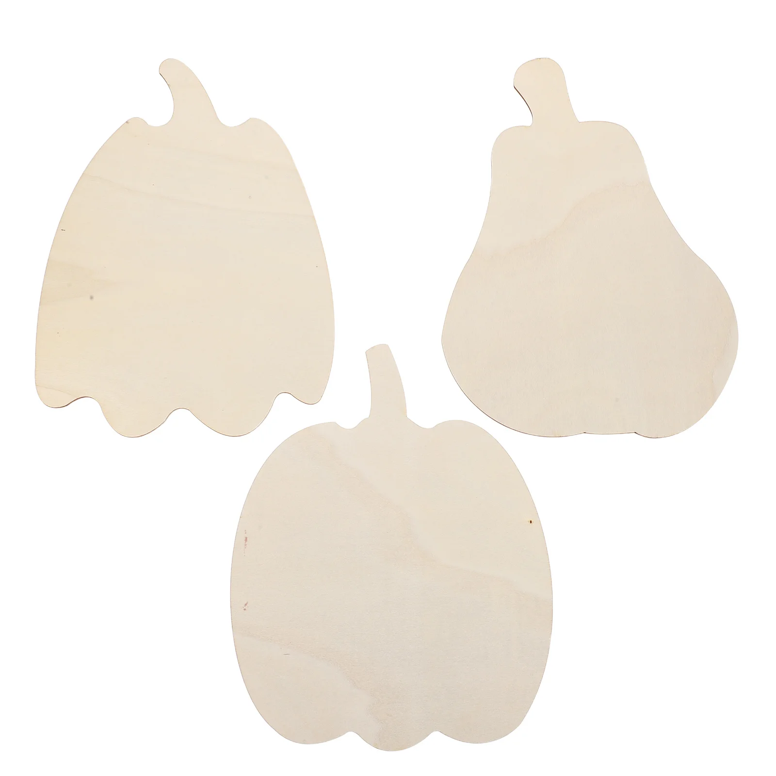 

3Pcs Wooden Pumpkin Cutouts Natural Unfinished Wood Discs DIY Blank Pumpkin Ornaments for Thanksgiving Halloween Fall Harvest