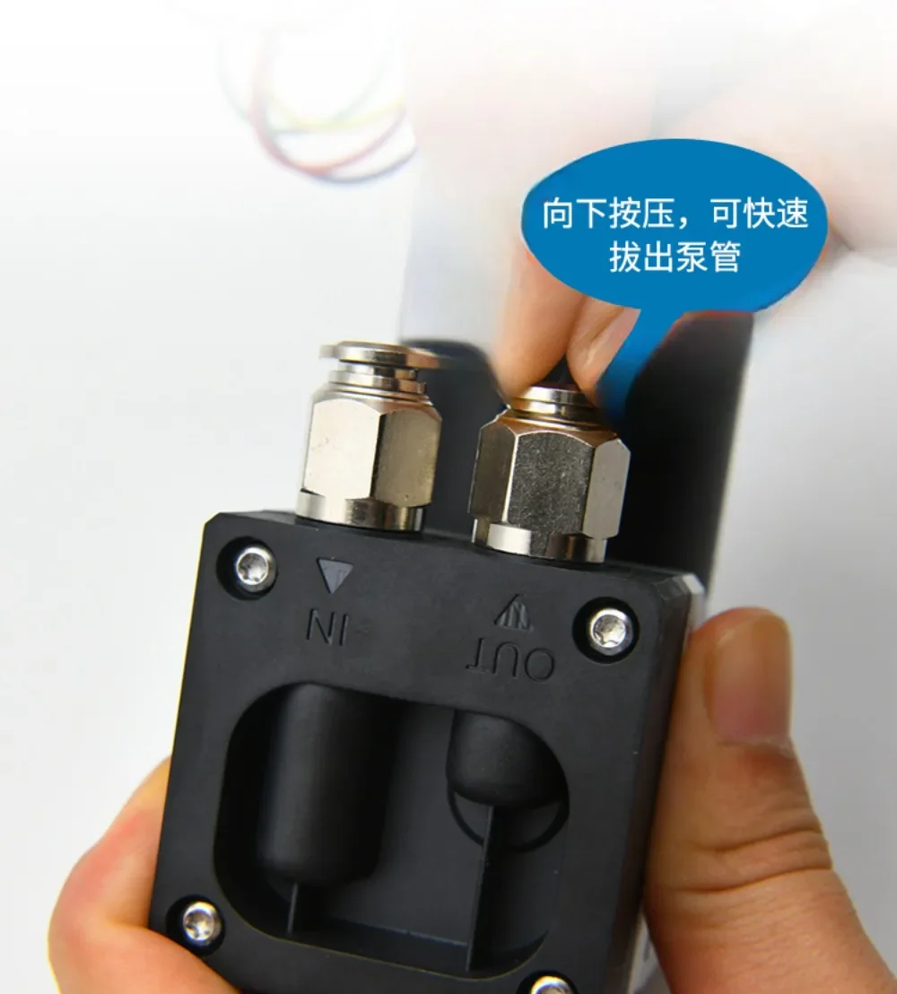 Miniature diaphragm gas, positive pressure pump Vacuum pump 24v diaphragm  Small pump gas HLVP self-priming