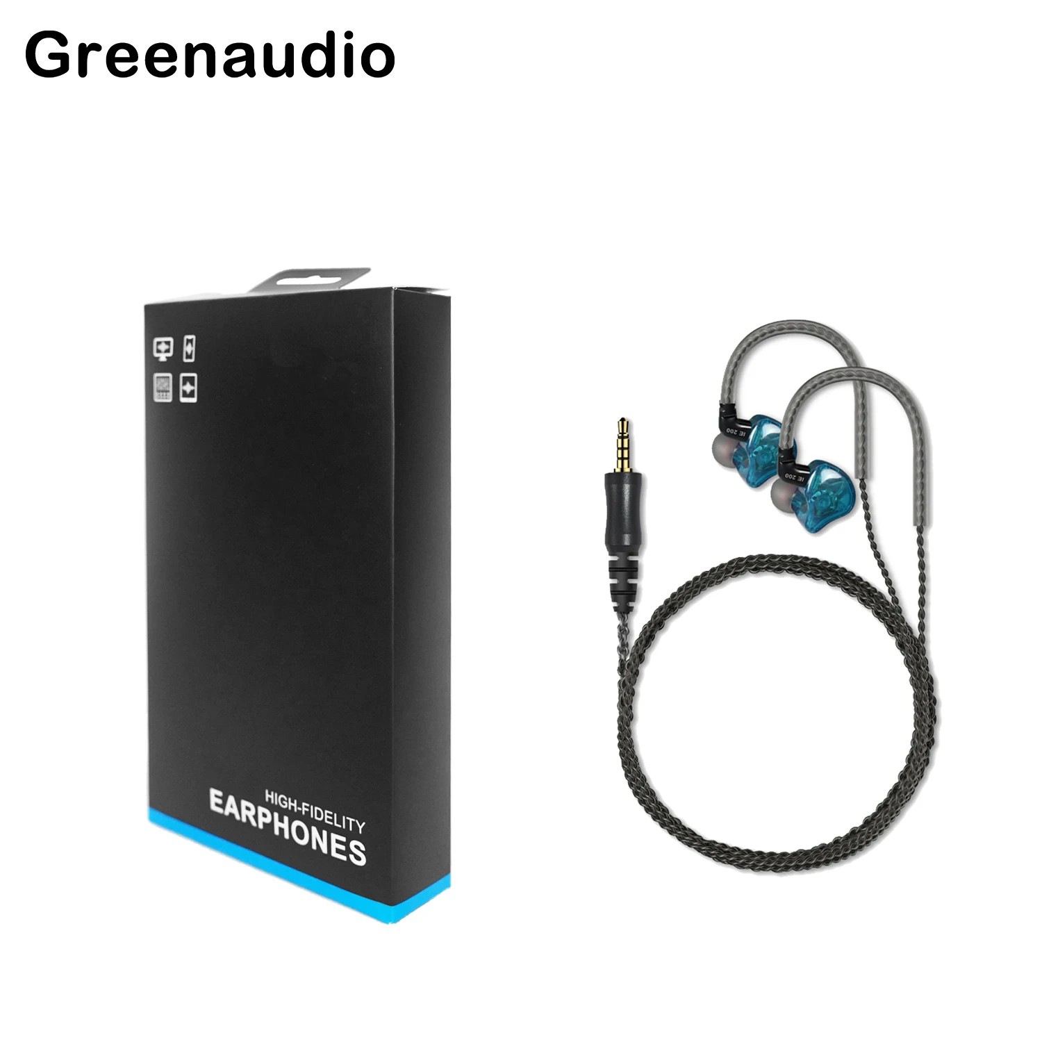 gae-ie200-インイヤーモニタリングイヤホンプロフェッショナル有線-hifi-イヤホンノイズリダクションライブ耳フィードバック